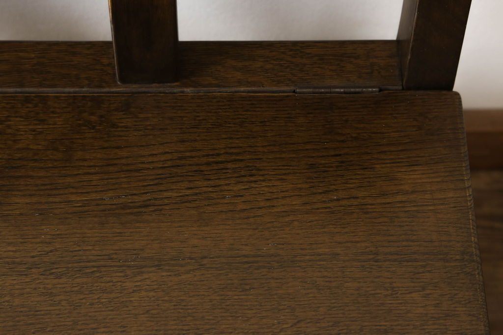 中古　美品　オーク材　柏木工(KASHIWA)　WILDERNESS(ウィルダネス)　木の温かみを感じられるベンチ(板座チェア)(R-058827)
