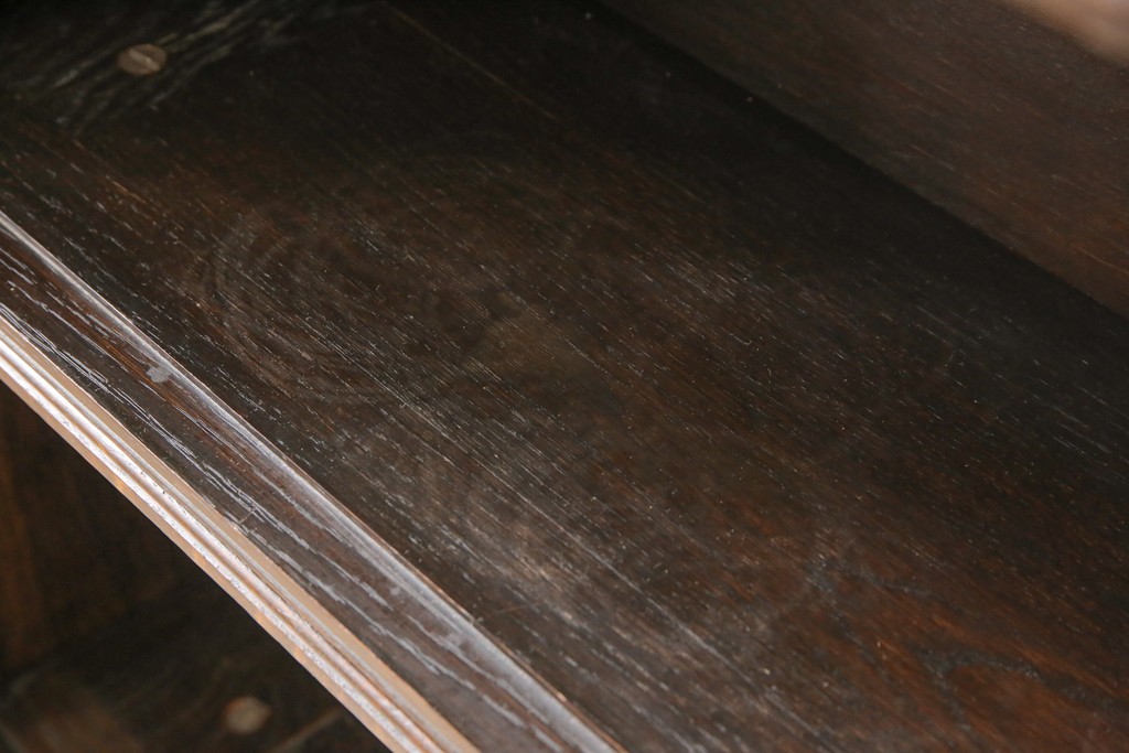 イギリスアンティーク　オーク材　落ち着いた大人の書斎づくりにぴったりなスタッキングブックケース(書棚、本棚、戸棚、収納棚、キャビネット)(R-053199)