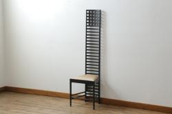 ラフジュ工房オリジナル　ペイント　メンズライクな空間づくりに活躍するハイスツール2脚セット(椅子、イス、板座チェア)(R-059698)