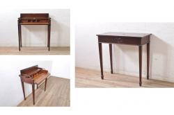 レトロ家具　シンプルなデザインが魅力のローテーブル(センターテーブル)(R-038190)