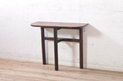 アンティーク家具　和製アンティーク　大正ロマン　重厚な佇まいが素敵な作業台(ダイニングテーブル、机)(R-042894)