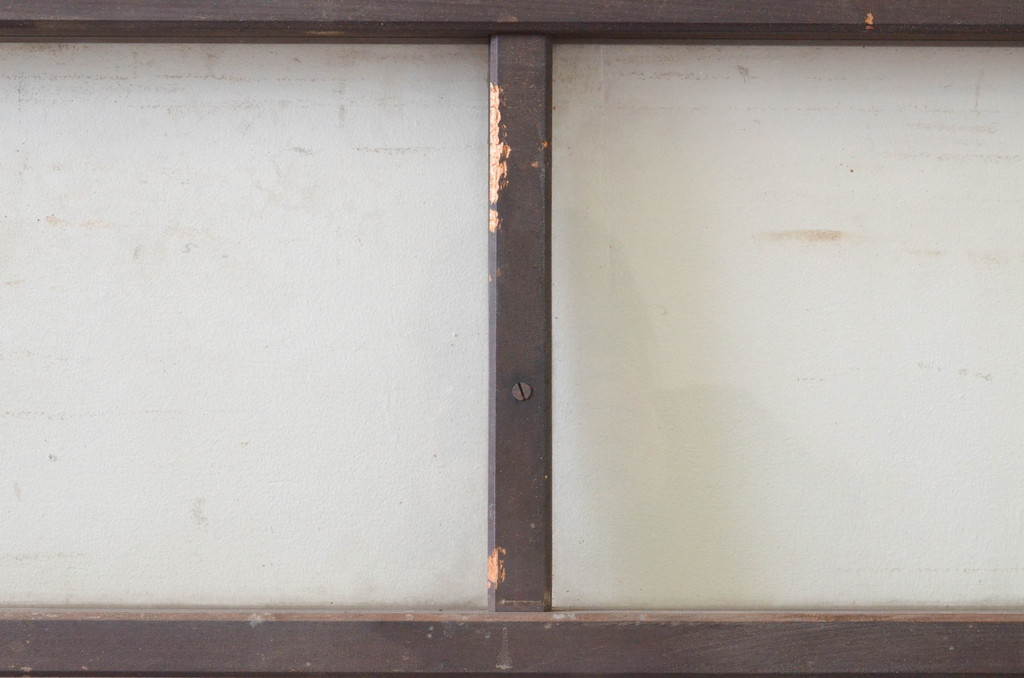 アンティーク建具　大正ロマン　レトロな空間づくりにオススメのガラス戸1枚(引き戸)(R-072562)