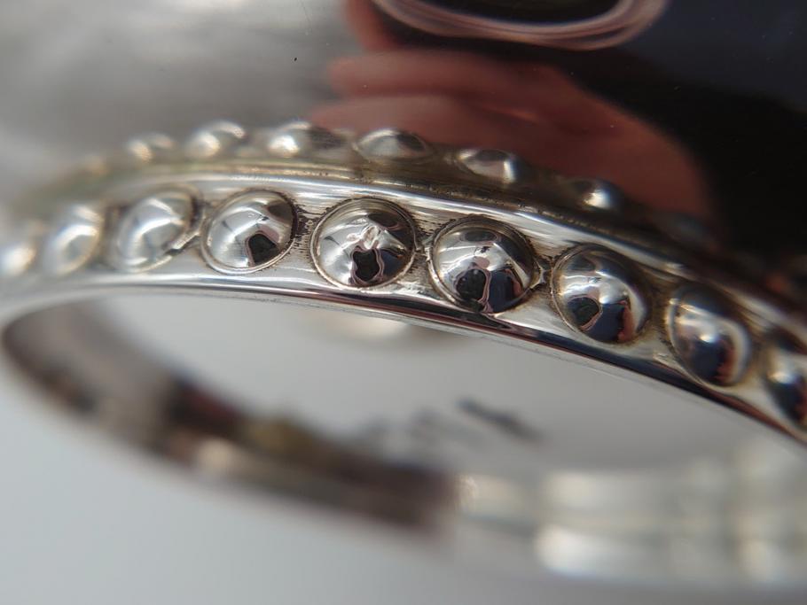 ビンテージ　気品溢れる銀製のティーセット　Anaya　スターリング925　MEXICO(トレー、ティーポット、シュガー、クリーマー、ヴィンテージ)(R-060674)