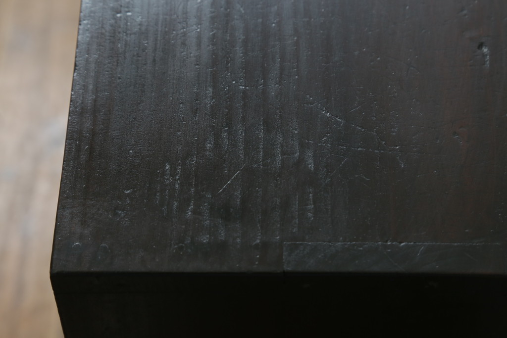 和製アンティーク　薬箪笥リメイク　年月を重ねた味わいが魅力の収納棚(戸棚、飾り棚、引き出し、キャビネット)(R-072813)
