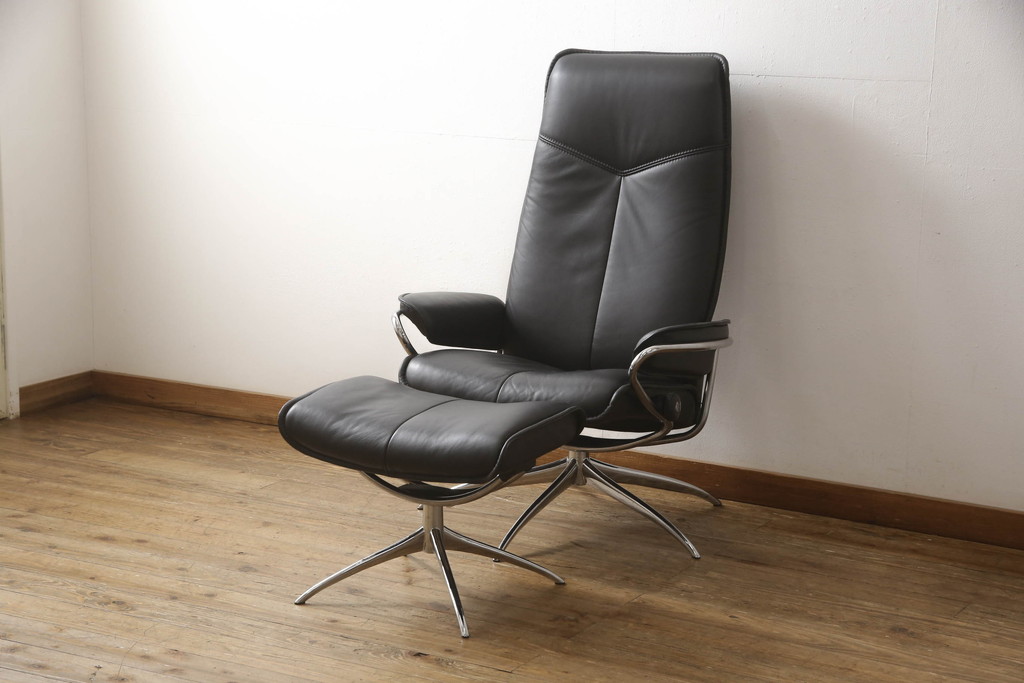 中古 美品 ノルウェー製 EKORNES(エコーネス) City(シティ) Mサイズ