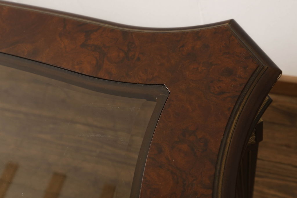 中古　美品　DREXEL HERITAGE(ドレクセルヘリテイジ)　上品な佇まいが魅力的な大型ダイニングテーブル(4人掛け、6人掛け、8人掛け、食卓)(R-060712)