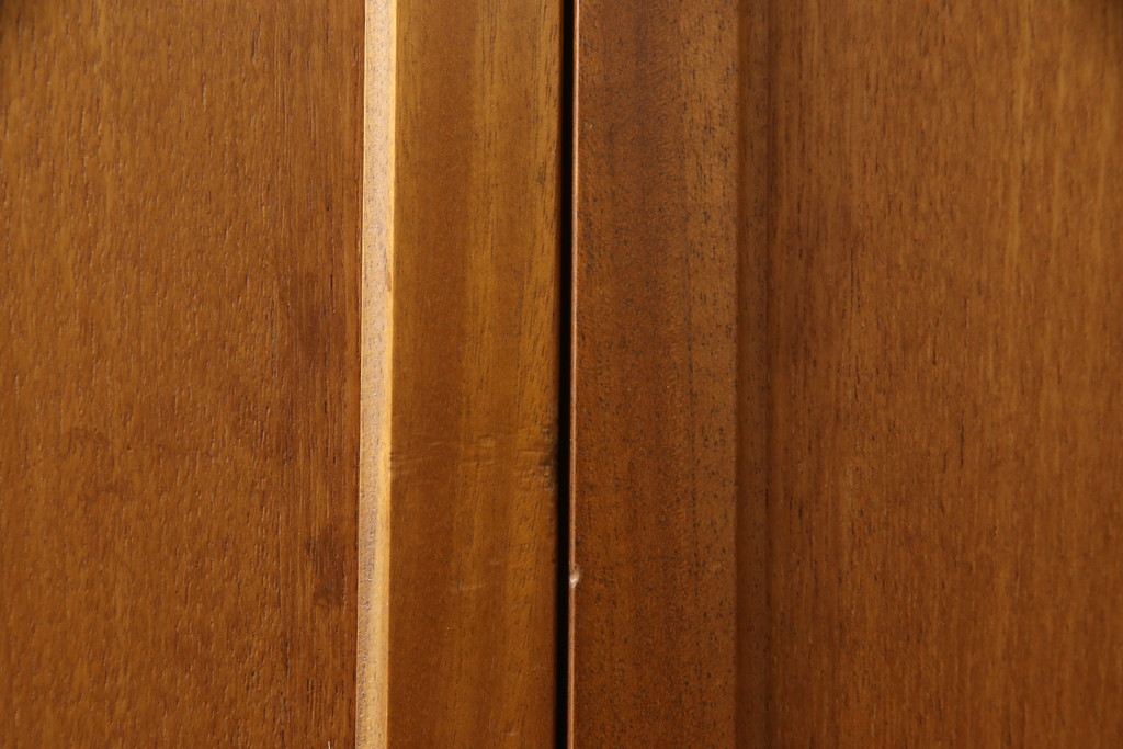 イギリスヴィンテージ　チーク材　レトロモダンなテレビキャビネット(収納棚、戸棚、サイドキャビネット、ビンテージ)(R-050145)
