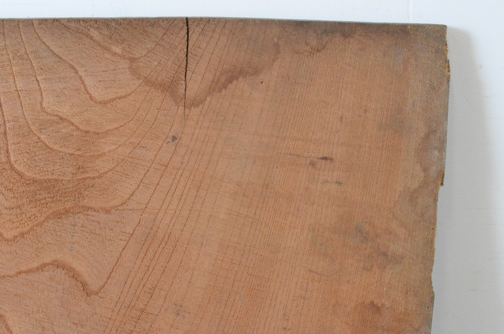 古材　DIYなどにおすすめの欅(ケヤキ)材一枚板(材料、資材)(R-065310)