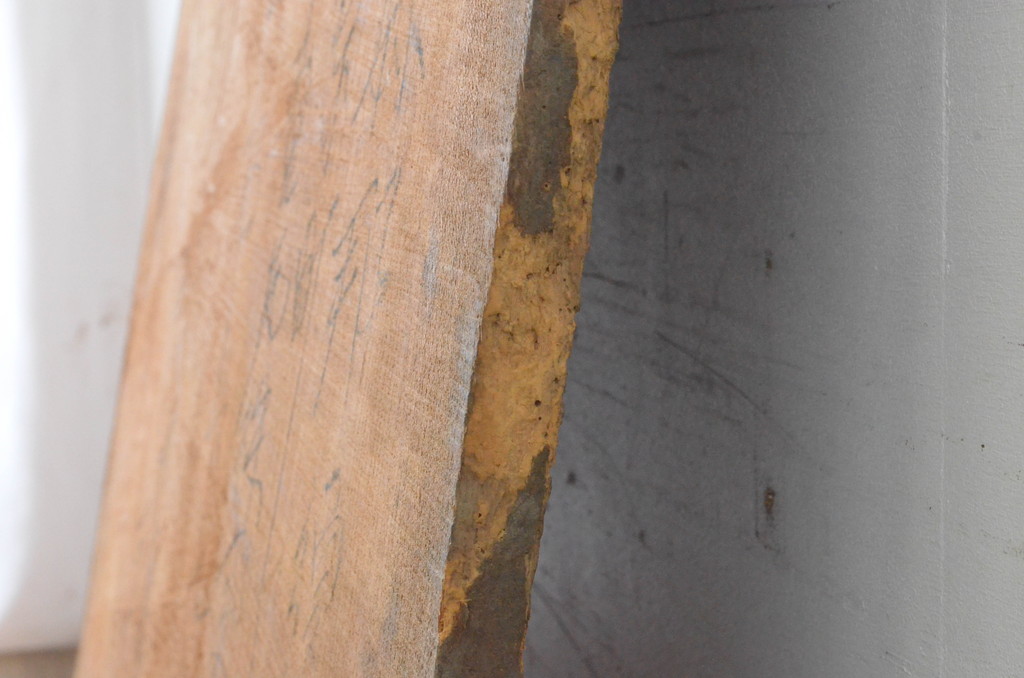 古材　DIYなどにおすすめの欅(ケヤキ)材一枚板(材料、資材)(R-065310)