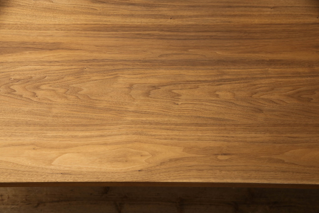 中古　展示美品　Ritzwell(リッツウェル)　FV TABLE　ウォールナット材　木目の美しさとぬくもりを感じるダイニングテーブル(FV778-200・OB、6人掛け、8人掛け、食卓、作業台)(定価462,000円)(R-065767)