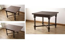 ペイント家具　レトロな雰囲気漂うセンターテーブル(サイドテーブル、コーヒーテーブル)