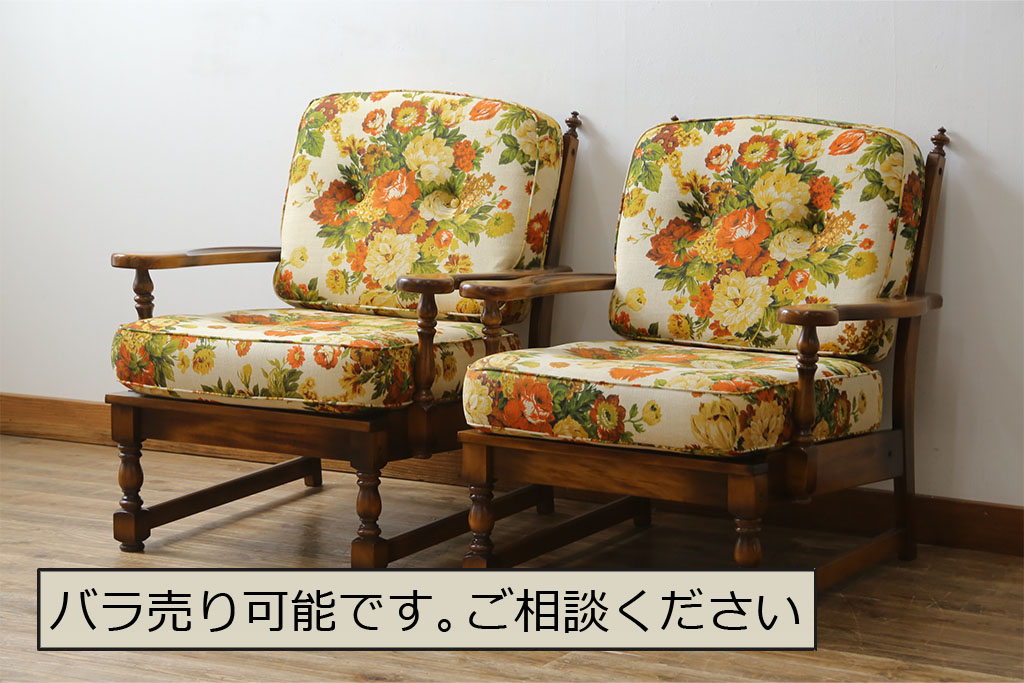 カリモク コロニアルシリーズ 2人掛椅子 WC6008-K/WC6009-K/WC60
