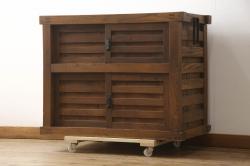 中古　美品　DREXEL HERITAGE(ドレクセルヘリテイジ)　Triune(トライユン)　上品な佇まいのブックケース(本棚、飾り棚、キャビネット、収納棚)(R-062172)