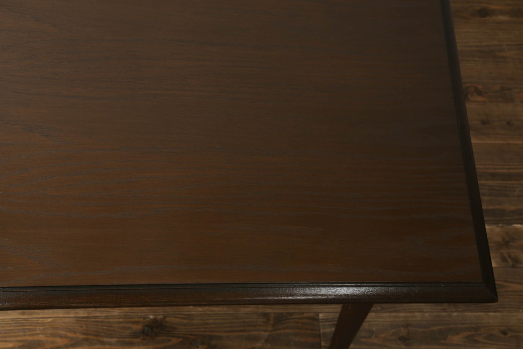 中古　美品　永田良介商店　神戸洋家具　和洋どちらの空間にもおすすめのダイニングテーブル(4人掛け、4P、ワークデスク、在宅ワーク、在宅用、作業台、4人掛け、4P)(R-065700)