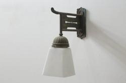 昔懐かしい白い平笠シェードの吊り下げ照明(天井照明、電笠)(3)