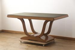 ヴィンテージ家具　北欧ビンテージ　G-PLAN(ジープラン)　チーク材　タイル天板がおしゃれなセンターテーブル(サイドテーブル、コーヒーテーブル)(R-030474)