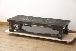 中古　美品　DREXEL HERITAGE(ドレクセルヘリテイジ)　ESPERANTO(エスペラント)　エクステンションテーブル(ダイニングテーブル、ドローリーフテーブル)(R-058922)