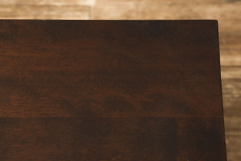 中古　北海道民芸家具　和モダンなお部屋づくりに取り入れたい折り畳み文机(座卓、ローテーブル、センターテーブル)(R-058564)