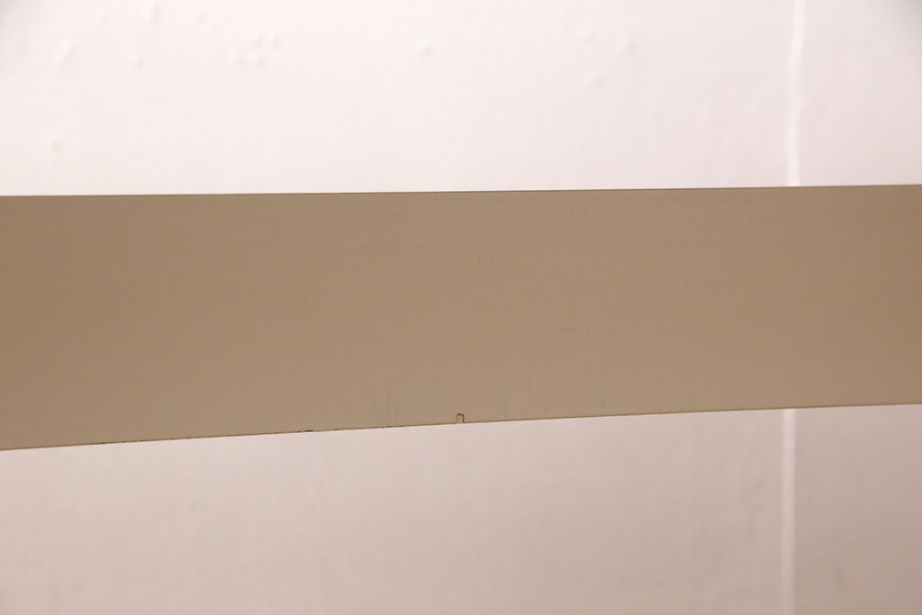 ジャパンビンテージ　チーク材　扇形天板が珍しい!北欧風の両袖デスク(プレジデントデスク、パートナーデスク、ワークデスク、ヴィンテージ)(R-050928)
