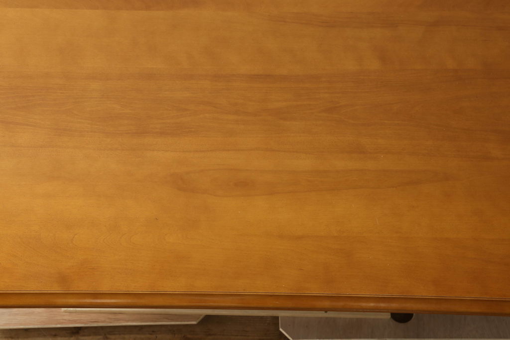 中古　横浜クラシック家具　ダニエル(daniel)　A-322・A-320　組み立て式の豪華なダイニングテーブル(6人掛けダイニングテーブル、4人掛け、食卓)(定価約70万円)(R-061315)