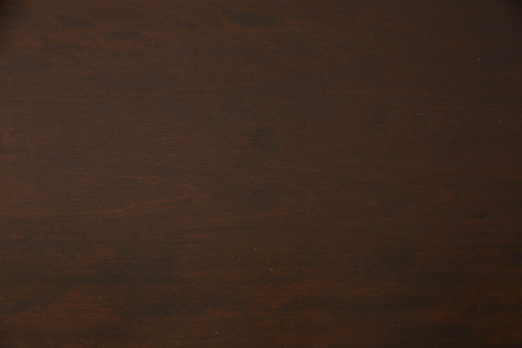 中古　松本民芸家具　H型　ボールフットが特徴的なライティングビューロー(簿記机、ワークデスク、在宅ワーク、在宅用デスク、サイドチェスト、引き出し)(定価約42万円)(R-066580)