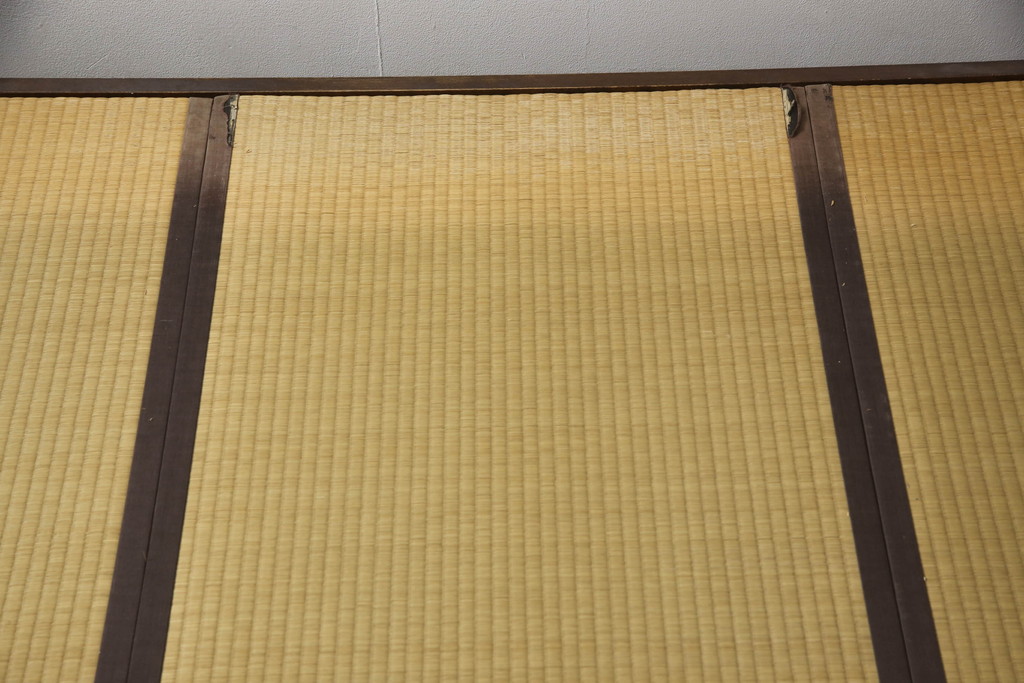 中古　松本民芸家具　637型ベッド(タタミ)　和モダンな空間づくりにおすすめのベッド(セミダブル、ベッドフレーム、畳、たたみ)(定価約60万円)(R-066969)