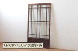 【O様ご成約分】中古　無垢チーク材製!お屋敷の高級ドア(2)