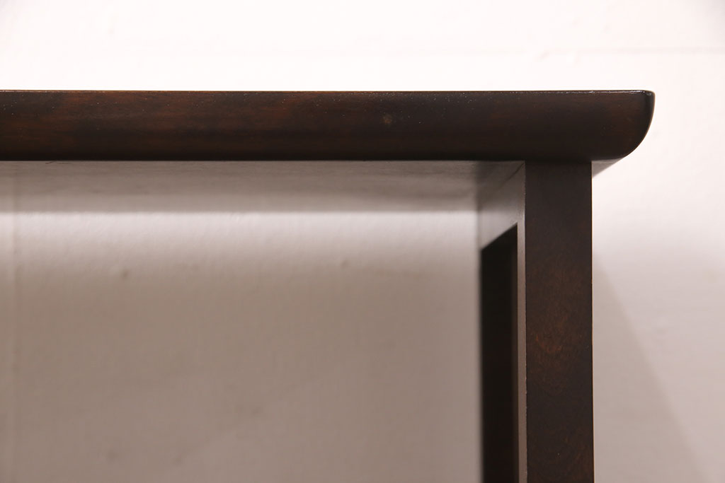 中古　北海道民芸家具　117型　飾り棚としてもおすすめ!和モダンな空間にぴったりの書棚(本棚、飾り棚、シェルフ)(R-051627)