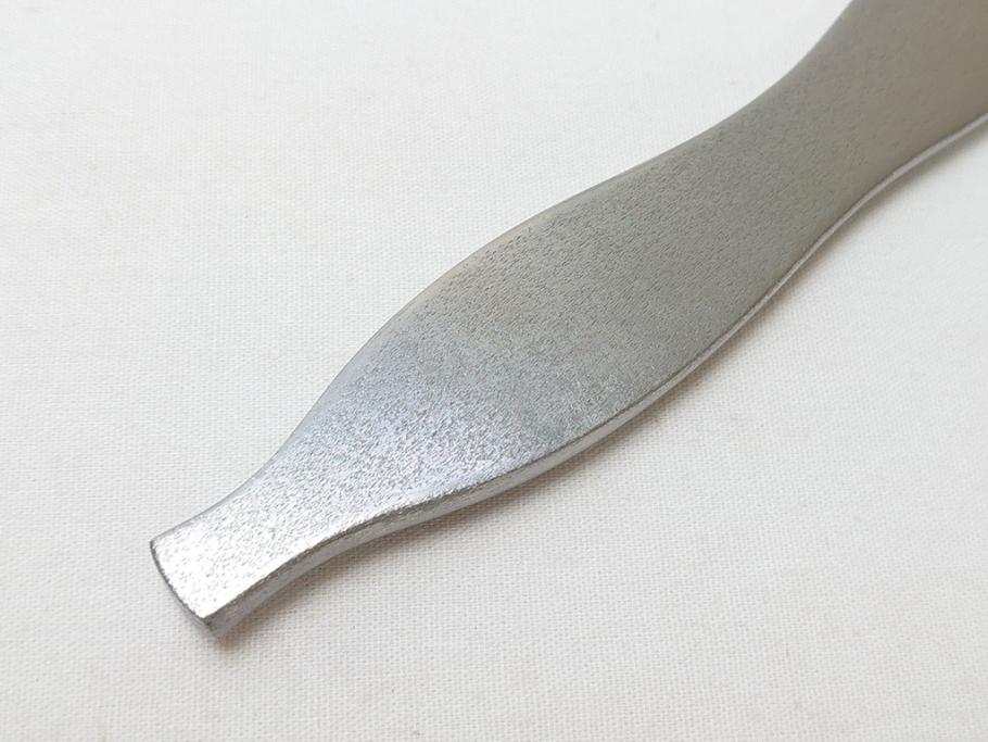 藤原良明(加藤真平)作　切り出し　珍しい形　全長222mm　小刀(短刀、ナイフ、刃物)(R-063359)
