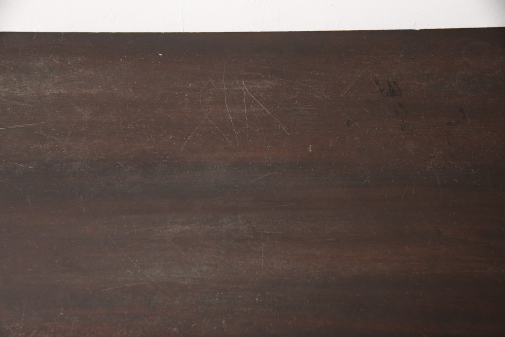 中古　美品　松本民芸家具　シンプルなデザインが魅力的なダイニングテーブル(2人掛け)(R-057851)
