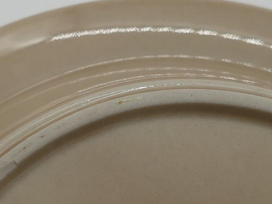 ARABIA　FINLAND　Ruija(ルイージャ)　Ulla Procope(ウラ・プロコッペ)　シンプルで使い勝手のよいスーププレート5枚セット(皿、深皿、ボウル、アラビア、フィンランド、北欧食器)(R-061704)