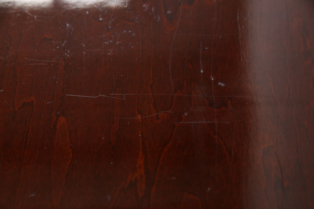 和製ビンテージ　民芸家具　手打ち金具　総漆塗り　仙台箪笥　重厚感のある佇まいが魅力的な収納箪笥(和たんす、観音箪笥、ヴィンテージ)(R-058733)