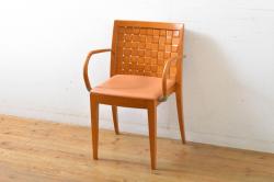 ヴィンテージ家具　北欧ビンテージ　チーク材　レトロで温かな雰囲気漂うダイニングチェア(椅子、ワークチェア)(1)