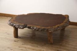 イギリスアンティーク　特大!!　極厚天板　オーク材製　重厚な佇まいが存在感を放つダイニングテーブル(作業台、4人掛け、6人掛け)(R-060132)
