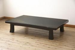 中古　美品　カリモク家具(karimoku)　モダンなデザインがお洒落な空間づくりに活躍するセンターテーブル(リビングテーブル、ローテーブル)(R-050313)