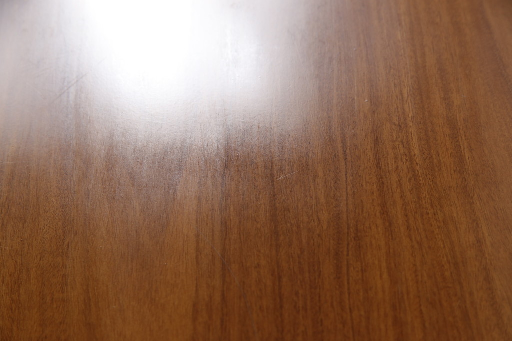 和製ビンテージ　天童木工(Tendo)　希少!!　ブラジリアンローズウッド　優しい木の温もり溢れるセンターテーブル(ローテーブル、リビングテーブル、座卓、ヴィンテージ)(R-065182)