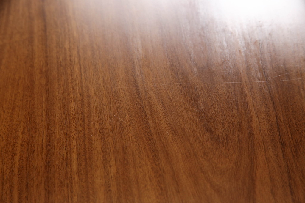和製ビンテージ　天童木工(Tendo)　希少!!　ブラジリアンローズウッド　優しい木の温もり溢れるセンターテーブル(ローテーブル、リビングテーブル、座卓、ヴィンテージ)(R-065182)