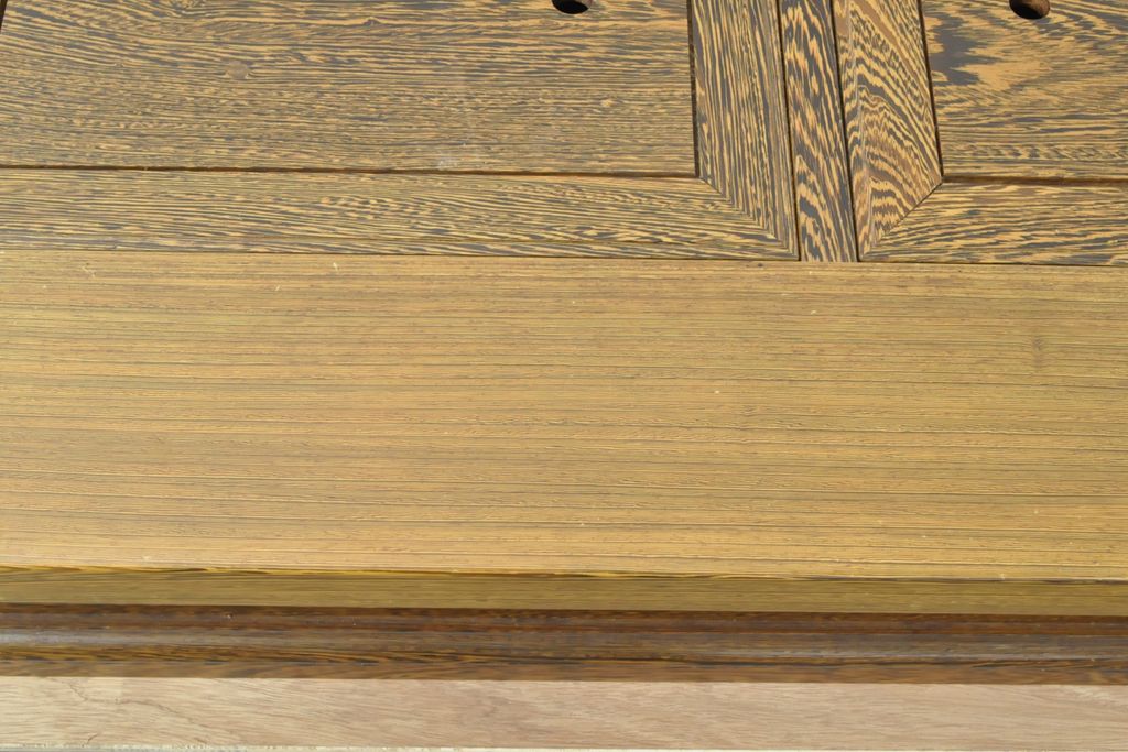 中古　美品　鉄刀木(タガヤサン)無垢材　内部が銅製の関西火鉢(ローテーブル、長火鉢、座卓、リビングテーブル、囲炉裏)(R-058194)