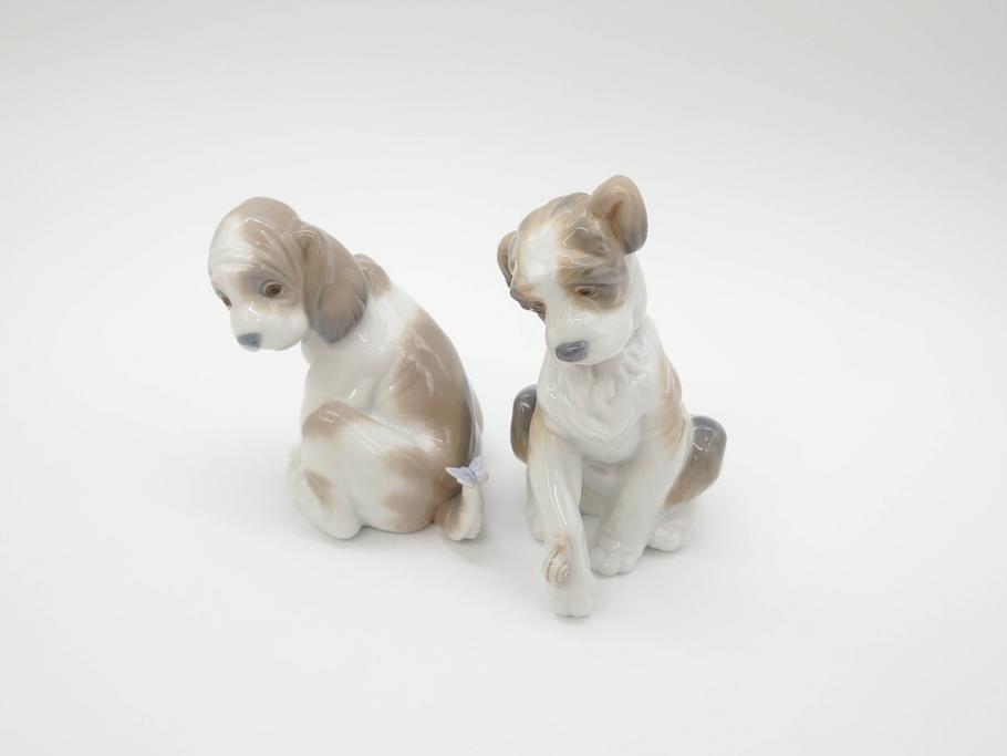 lladro リヤドロ 犬 2体 フィギュリンインテリア小物 - morats.es