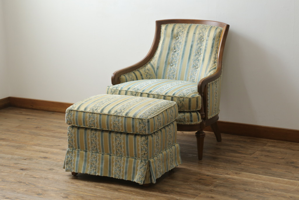 福袋売れ残りセール 美品 中古 DREXEL 温かみある HERITAGE(ドレクセルヘリテイジ) 1人掛けソファ