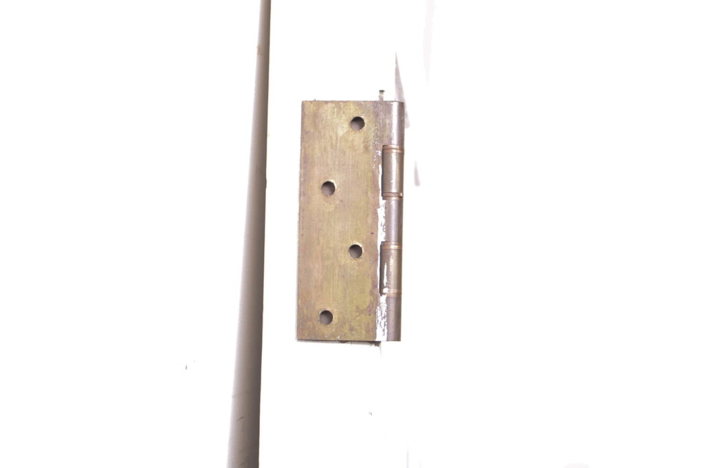 ヨーロッパアンティーク　ペイント仕上げ限定　ヨーロッパ調の空間作りにおすすめな重厚なパネルドア1枚(建具、木製扉)(R-069070)