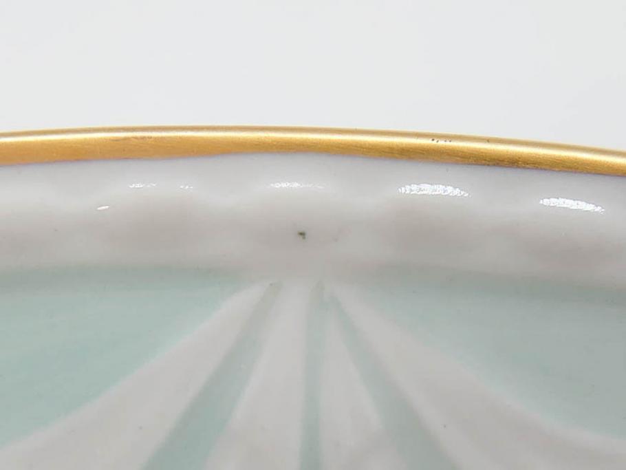 ベルリン　KPM(ベルリン王立磁器製陶所)　KURLAND　クアランド　クラシックな雰囲気溢れるティーカップ&ソーサー3客セット(ケーピーエムベルリン、C&S、王笏、洋食器)(R-070196)