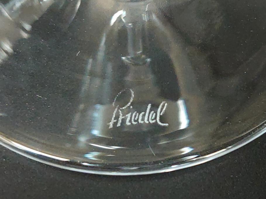 オーストリア　RIEDEL(リーデル)　ソムリエ　Proud foot Japan　洗練された気品さを放つワイングラス2客セット(箱付き、プラウドフットジャパン)(R-062119)