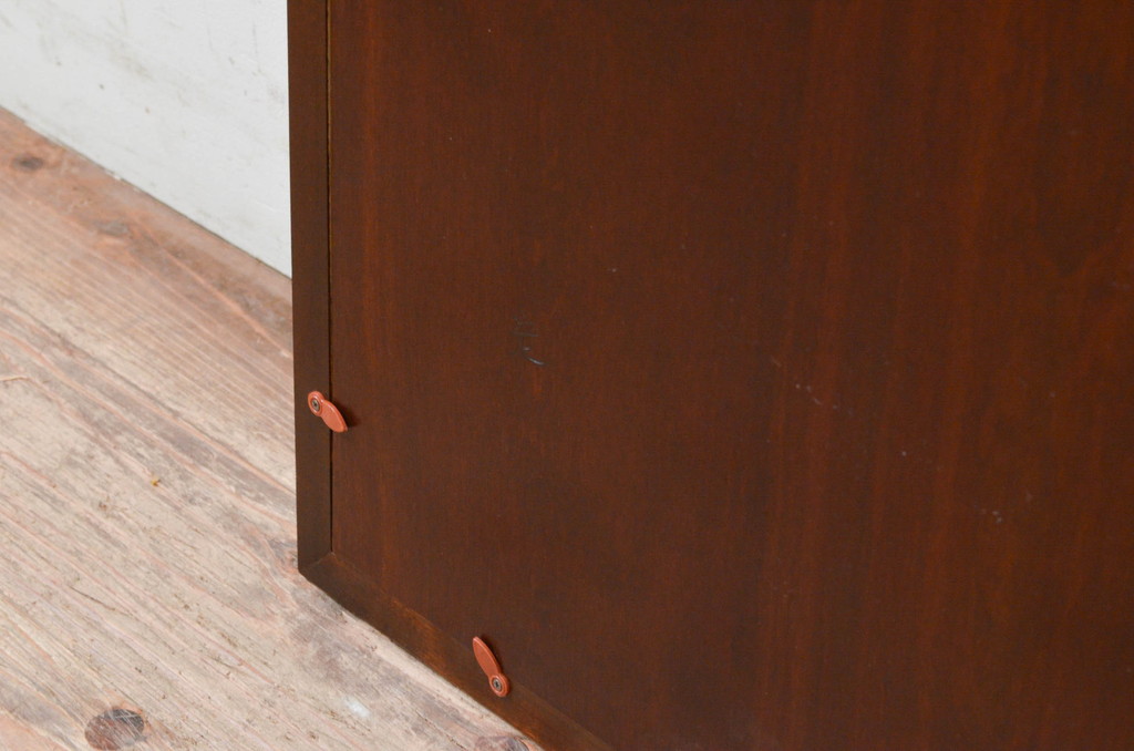 中古　美品　松本民芸家具　シンプルなデザインと深みのある色合いが素敵な額縁(木製フレーム)(R-069287)
