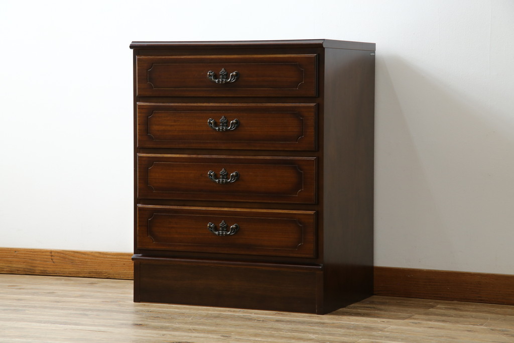 ①karimoku コロニアル ４段チェスト カリモク家具 Karimoku(カリモク家具)の人気シリーズCOLONIAL(コロニアル)の
