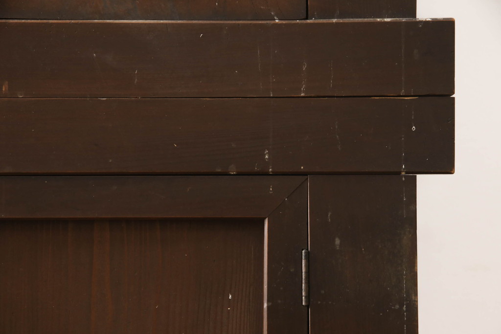 和製アンティーク　六尺　上質な空間を演出する水屋箪笥キャビネット(食器棚、戸棚、収納棚、引き出し)(R-068755)