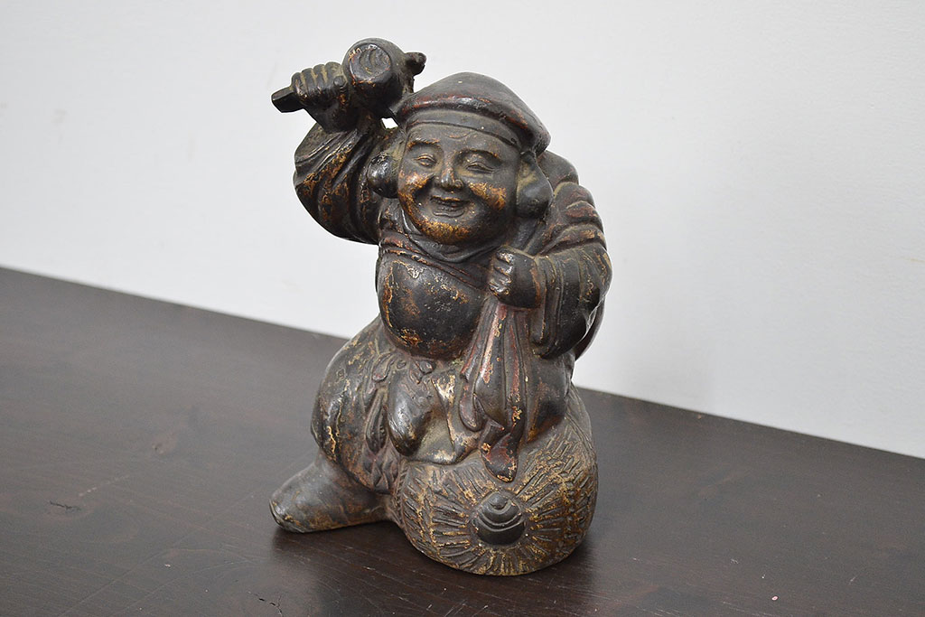 古美術買取】真鍮製 大黒様(置き物)を買取りました。 | ラフジュ工房