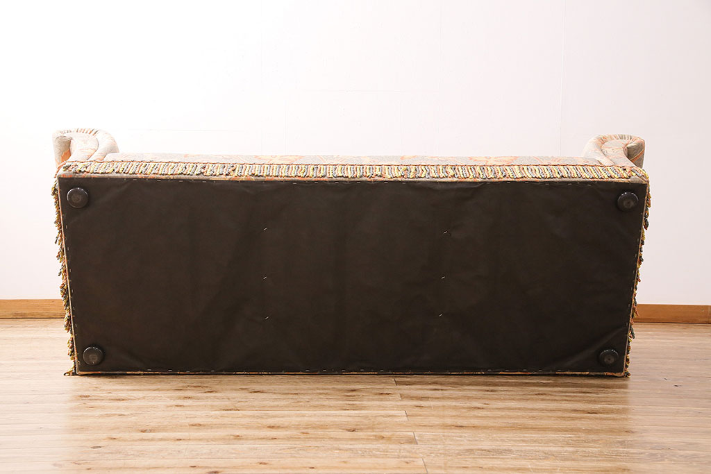 中古　art forma(アートフォーマ)　イギリスから華やかなファブリックのソファ(3人掛け)(定価約62万円)(R-049028)