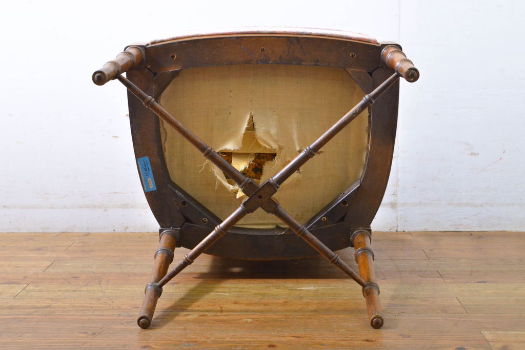 中古　DREXEL HERITAGE(ドレクセルヘリテイジ)　くつろぎの時間を演出するアームチェア(椅子、イス、ダイニングチェア)(R-062712)