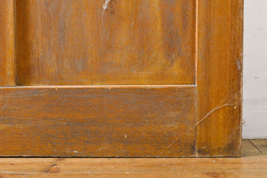 アンティーク建具　レトロな空間づくりにおすすめなドア1枚(扉、木製ドア、建具)(R-062725)